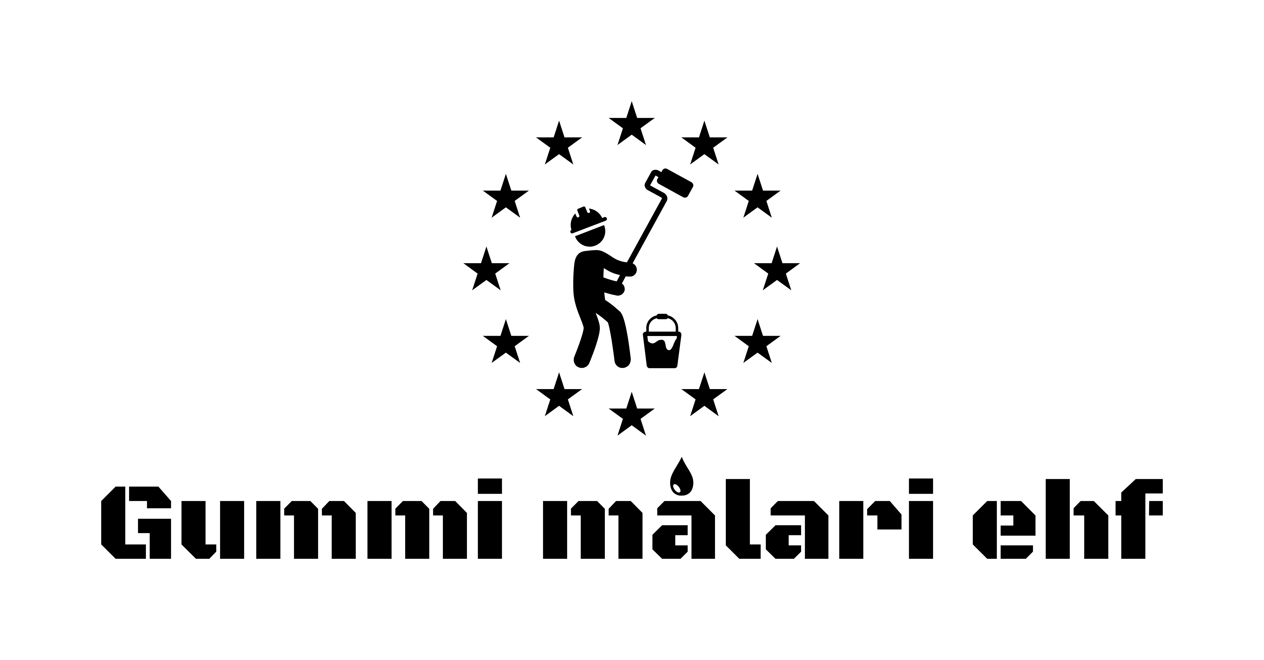 Gummi málari logo